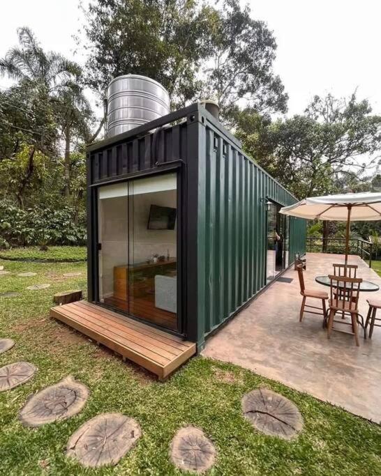 Casa Container Na Represa De Guarapiranga! Sonho! Villa São Paulo Exteriör bild